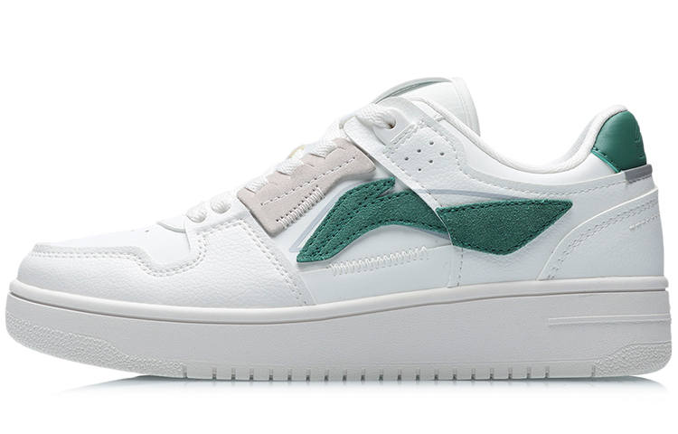 Li-Ning Li Ning Tianji Synthetic Leather Rebound Cushioning Low top Skateboard Shoes Women's