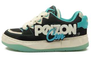 Ruby Scott POIZON CON x Ruby Scott Diamond Puffy Shoes Abrasion Resistant Breathable Low top Skateboard Shoes Unisex