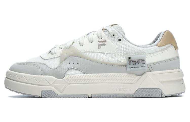 FILA FUSION Classic Skate Shoes 'White Grey'