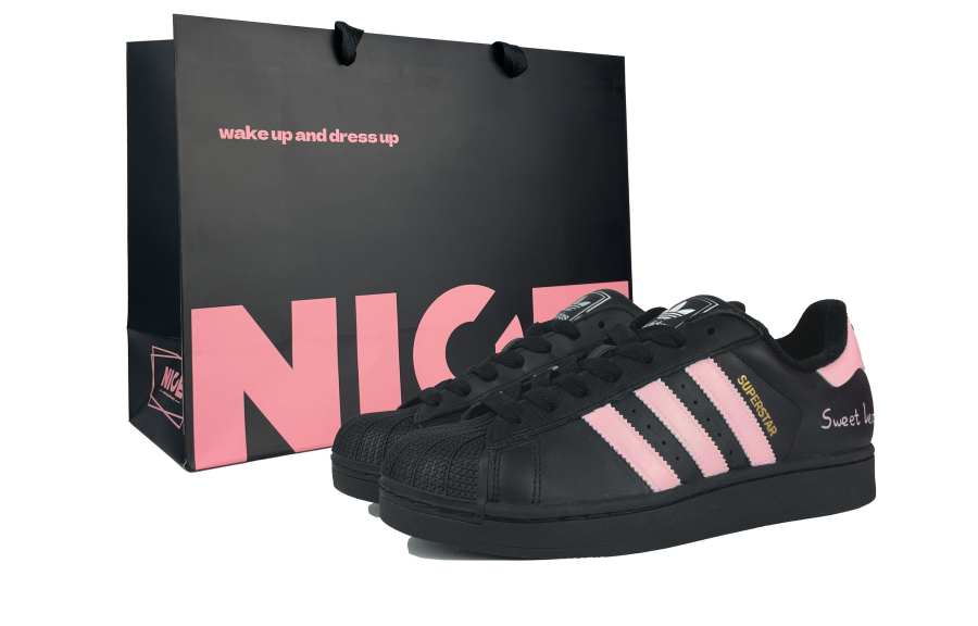 Adidas Originals Superstar 2 Flower Stream Joy, Sweetheart Slip Resistant Abrasion Resistant Low top Skateboard Shoes