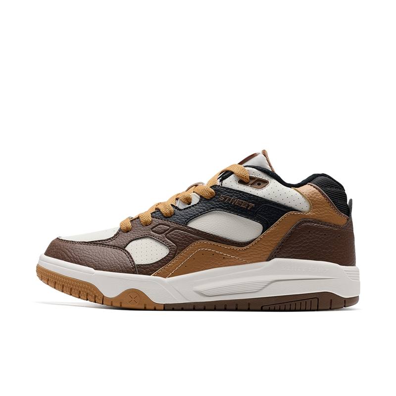XTEP Comfortable And Versatile, Fleece Lined, Insulated Shoes Thermal Abrasion Resistant Slip Resistant Low top