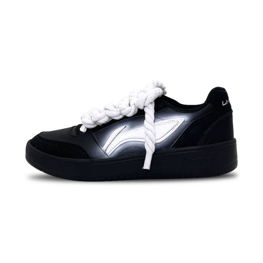 Li-Ning Li Ning Sycee V3 Slip Resistant Abrasion Resistant Balance Low top Skateboard Shoes Men's Black White