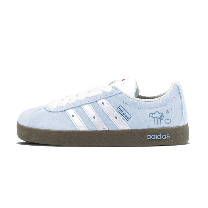 Adidas Adidas Skateboard Shoes Unisex Low Top Blue/Silver