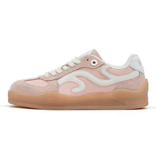 BLOVESTAR Wear resistant And Lightweight Low top Skateboard Shoes Women's Pink