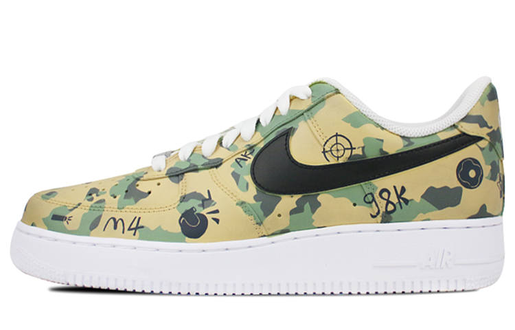 Nike Nike Air Force 1 7 Slip Resistant Abrasion Resistant Slip Resistant Abrasion Resistant Low top Skateboard Shoes Men's