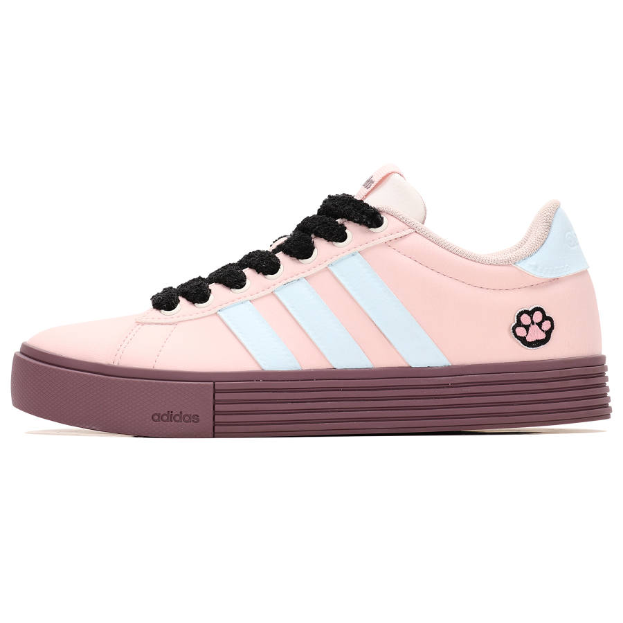 Adidas Adidas Daily 4.0 Abrasion Resistant Low top Skateboard Shoes Unisex Pink Blue