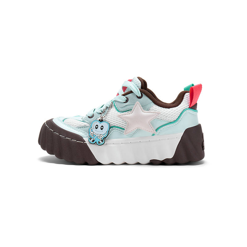 STARTER Potato Chip Shoes Low top Skateboard Shoes Women's Cyan