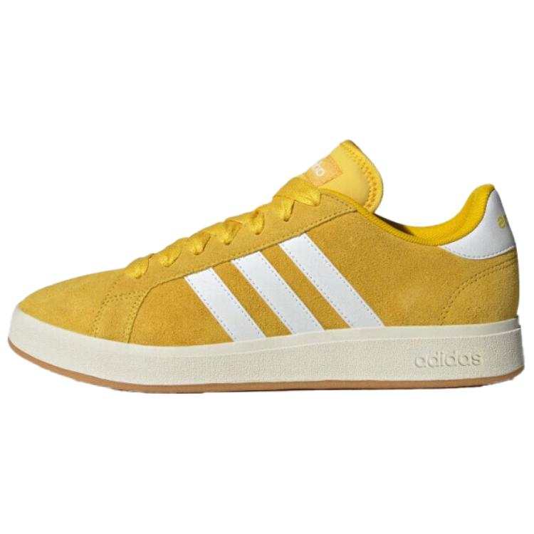 Adidas Adidas Grand Court Base 00s Low top Skateboard Shoes Unisex Yellow White