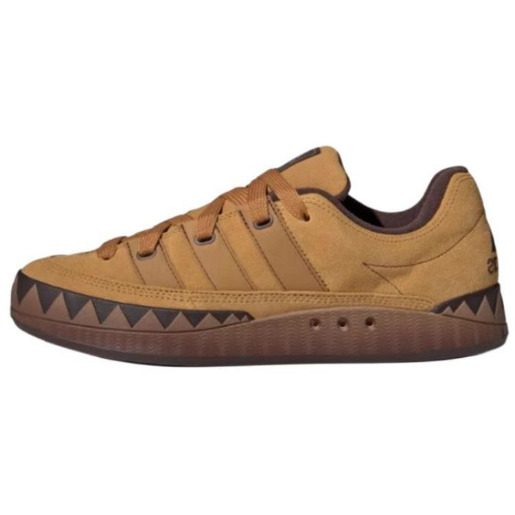 Adidas Adidas Adimatic Slip Resistant Abrasion Resistant Low top Skateboard Shoes Unisex Brown
