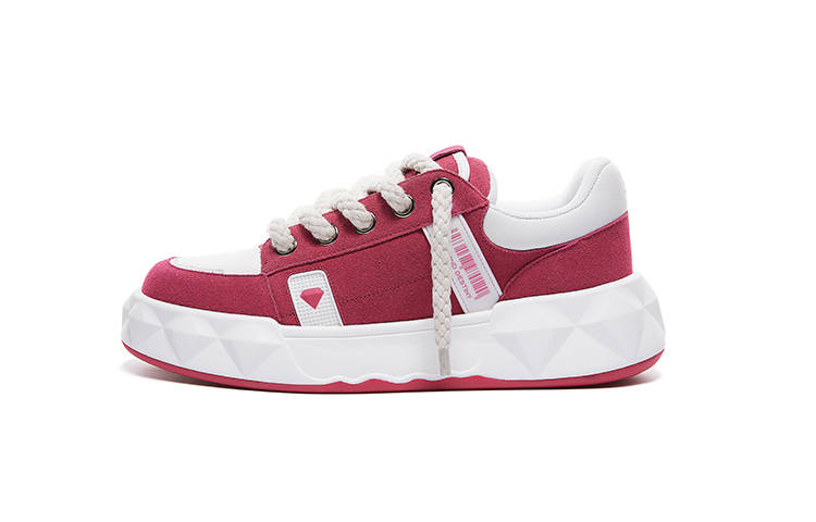 DIAMOND DESTINY D ONE Cushioning Low top Skateboard Shoes Unisex Neon Pink