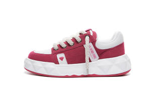 DIAMOND DESTINY D ONE Cushioning Low top Skateboard Shoes Unisex Neon Pink
