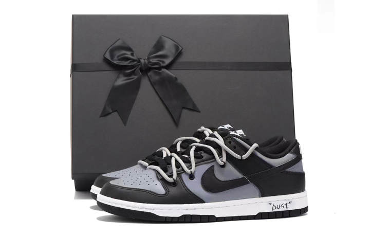 Nike Nike Dunk Coverage Abrasion Resistant Coverage Abrasion Resistant Low top Skateboard Shoes Unisex Black