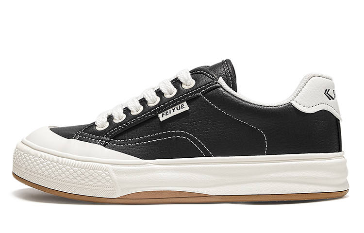 FEIYUE Slip-Resistant Low-top Skateboard Shoes Women's Black