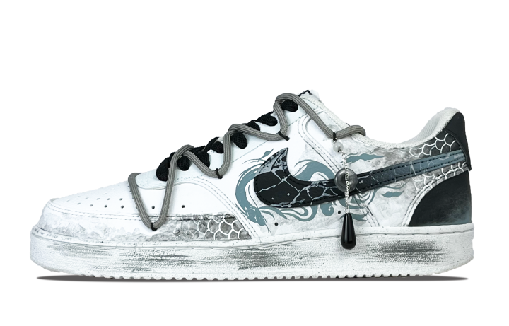 Nike Nike Court Vision Low Snake Fortune Coverage Slip Resistant Cushioning Coverage Slip Resistant Cushioning Low top