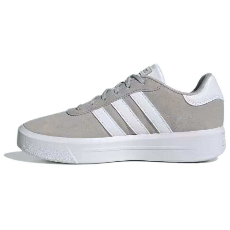 Adidas Adidas Court Cushioning, Wear Resistant Low top Skateboard Shoes Women's Gray White