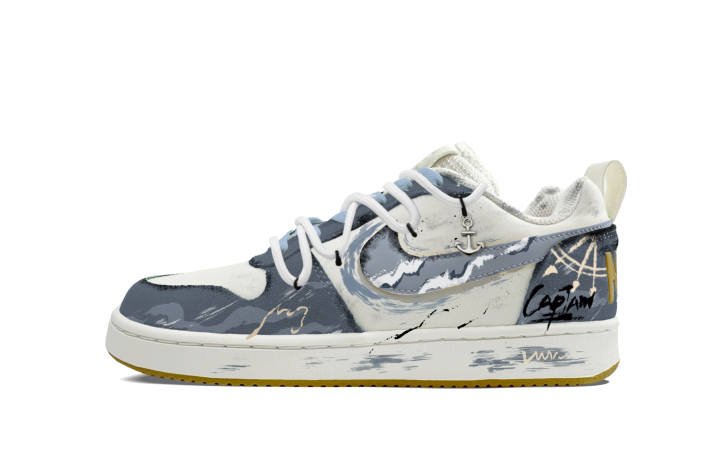 Nike Nike Court Borough PRM Weightless Gravity, Deadly Seas Slip Resistant Abrasion Resistant