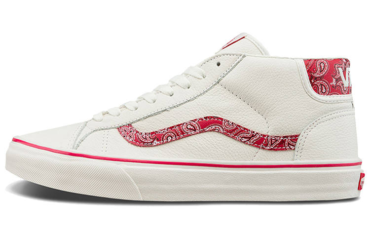 Vans Mid Skool Vans 37 'Sport Paisley - White Red'