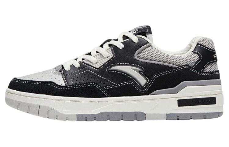Anta Flame 4.0 Slip Resistant Abrasion Resistant Low top Skateboard Shoes Women's Black White