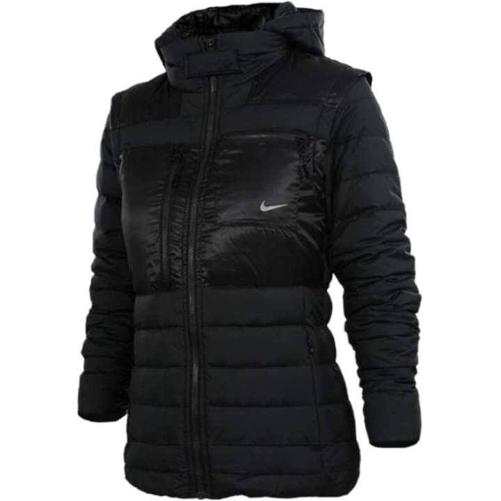 Nike Nike Down Jackets Women's Black Hooded Moderate Other