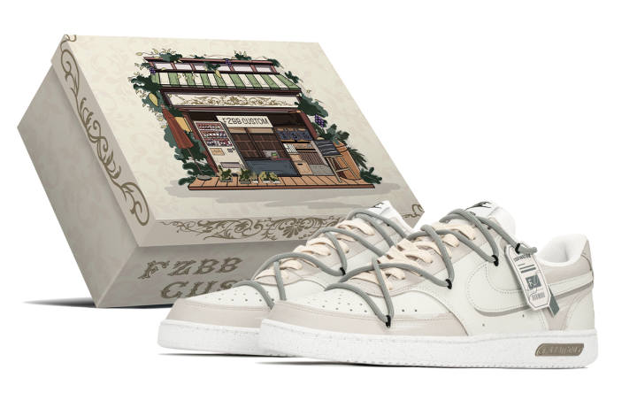 Nike Nike Court Vision 1 Romantic, Special Box, Maillard Style, Gorpcore Abrasion Resistant Abrasion Resistant Low top