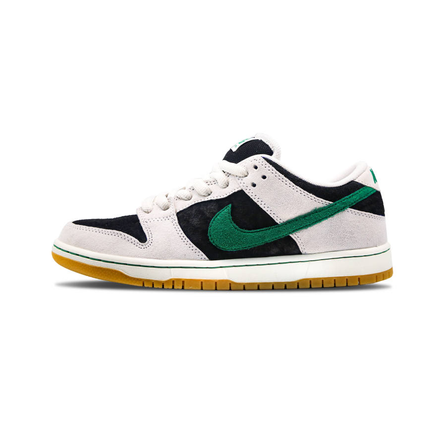 Nike Nike Dunk SB Ink Shadow Swift Wind Slip Resistant Low top Skateboard Shoes Unisex Black Rice Green