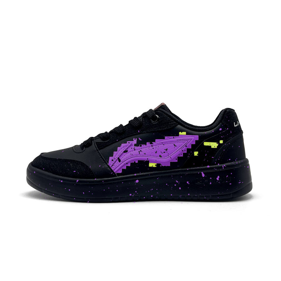 Li-Ning Li Ning Sycee V3 Purple Lightning Through The Clouds Abrasion Resistant Balance Low top Skateboard Shoes Men's