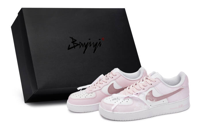 Nike Nike Air Force 1 811 Manufacturing, Crystal Butterfly Whisper, Special Shoe Box Abrasion Resistant Abrasion Resistant