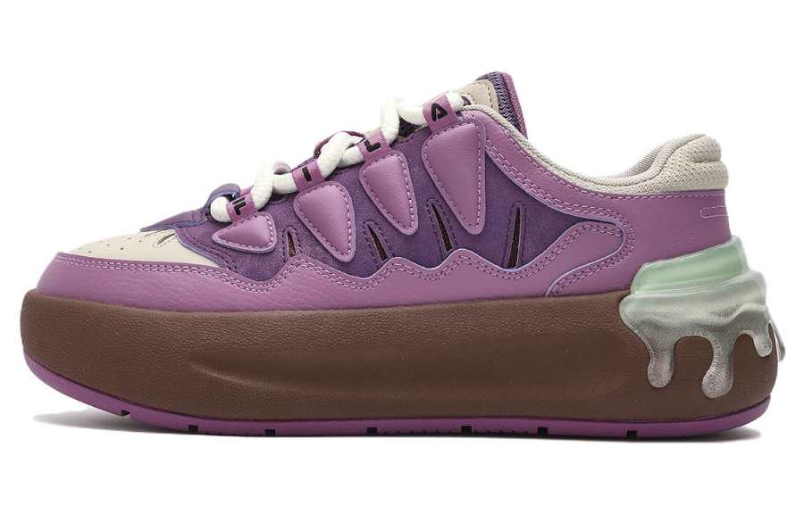 FILA Carrot Sneakers 'Purple Brown' Women's