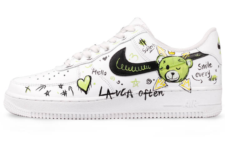Nike Nike Air Force 1 Skateboard Shoes Men's Low Top White