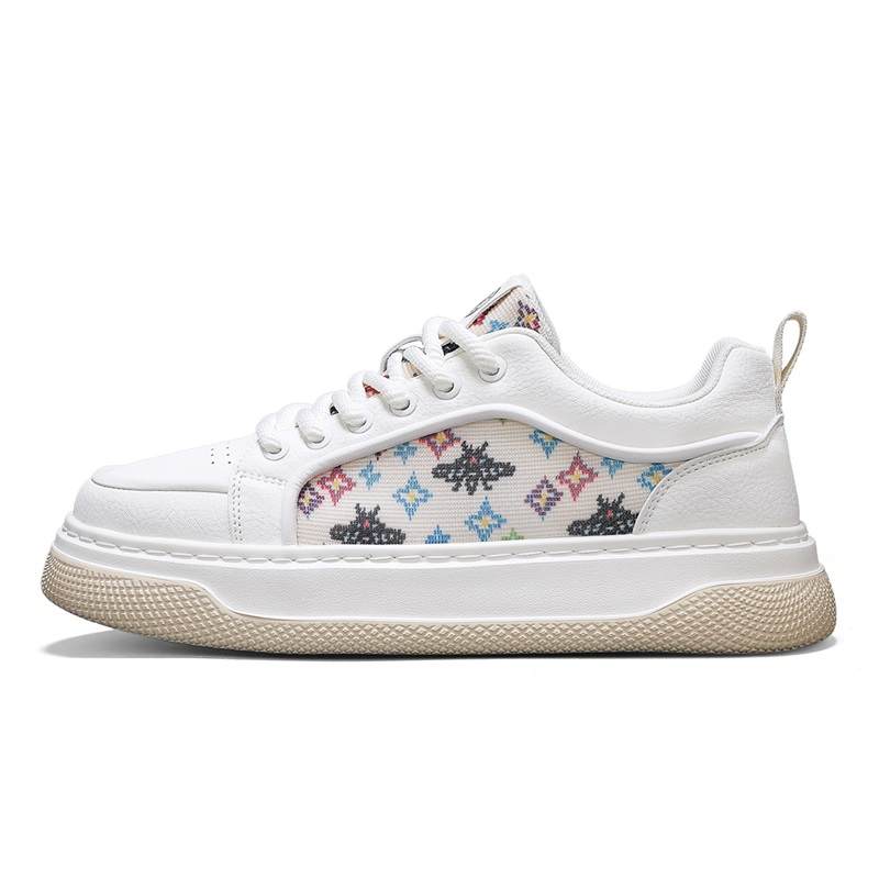 AD Height Increasing Abrasion Resistant Low top Skateboard Shoes Men's