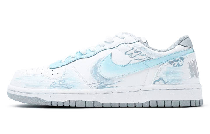 Nike Nike Big SSS Manufacturing, Star Moon Wave Surge Abrasion Resistant Abrasion Resistant Low top Skateboard Shoes Men's