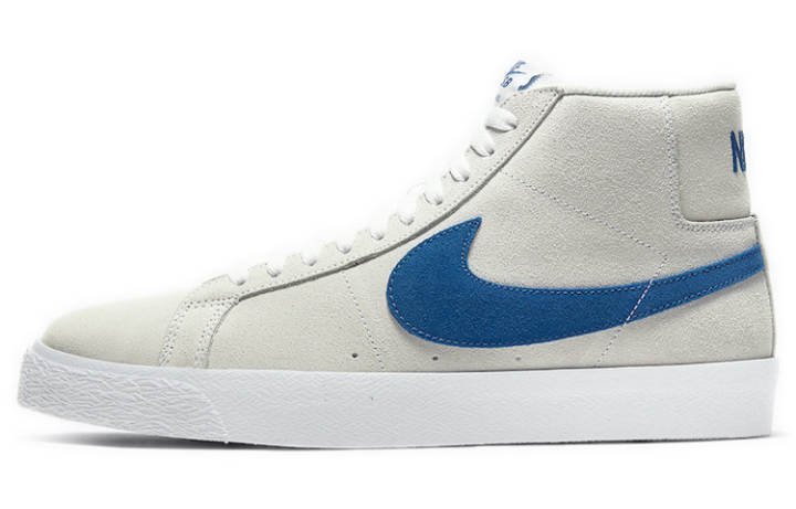 Nike Nike Sb Zoom Blazer Mid White Cerulean