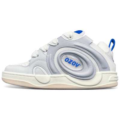 OZOV PLANET RING 01 Low top Skateboard Shoes Unisex White Gray Blue