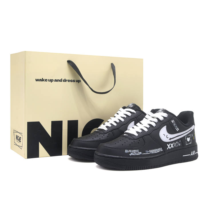 Nike Nike Air Force 1 CSGO Print Collection Cushioning Lightweight Low top Skateboard Shoes Unisex