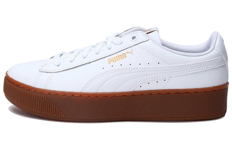 PUMA PUMA Vikky Platform Leather White Women's