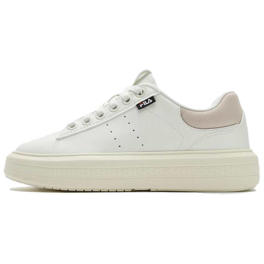 FILA BASELINE Abrasion Resistant Low top Skateboard Shoes Women's White