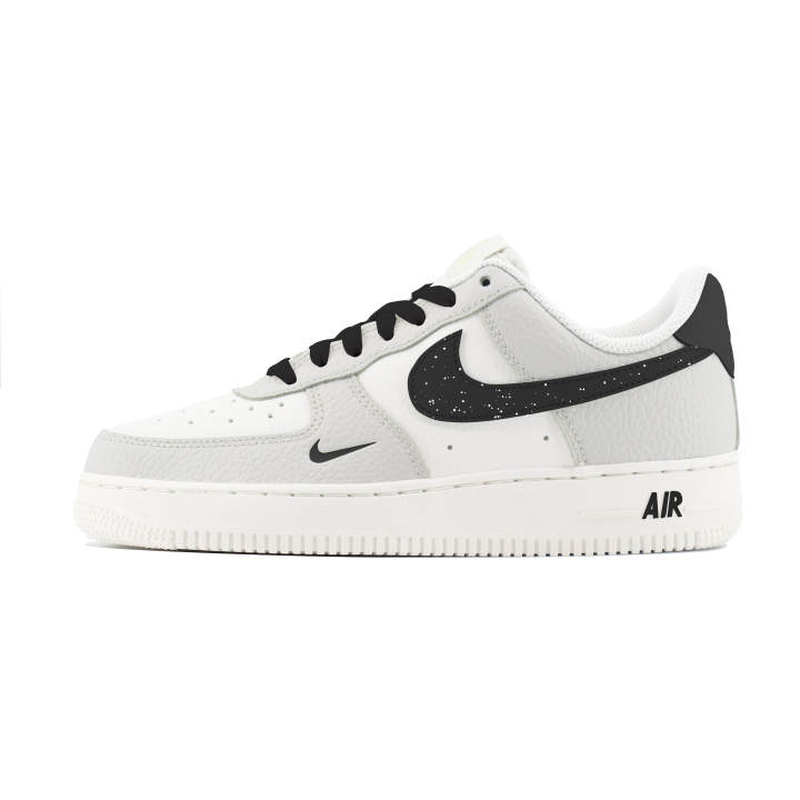 Nike Nike Air Force 1 'Concrete Boys' Abrasion Resistant Low top Skateboard Shoes Unisex White Black