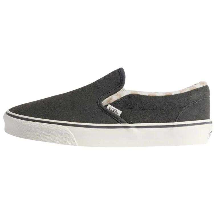 Vans CLASSIC SLIP on Skateboard Shoes Unisex Faded Black