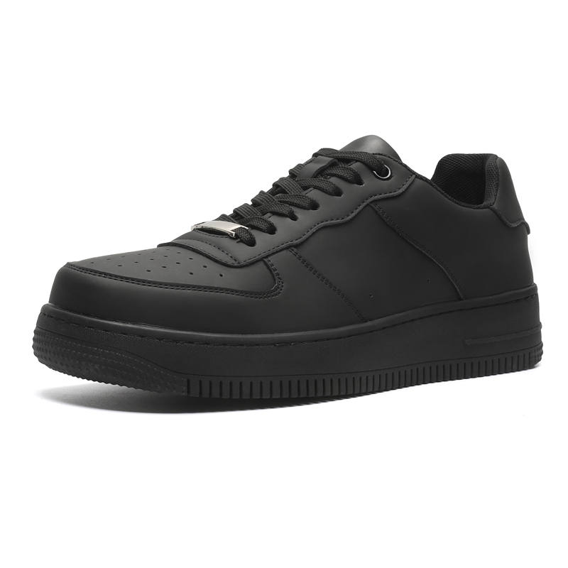 TONYBEAR Microfiber Leather Slip Resistant Slip Resistant Low top Casual Skate Shoes Unisex