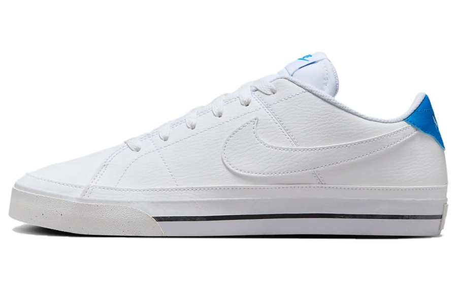 Nike Nike Court Legacy Slip Resistant Cushioning Slip Resistant Cushioning Low top Skateboard Shoes Men's White Blue