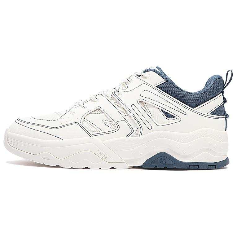 361° Abrasion Resistant Breathable Low top Skateboard Shoes Men's White Blue