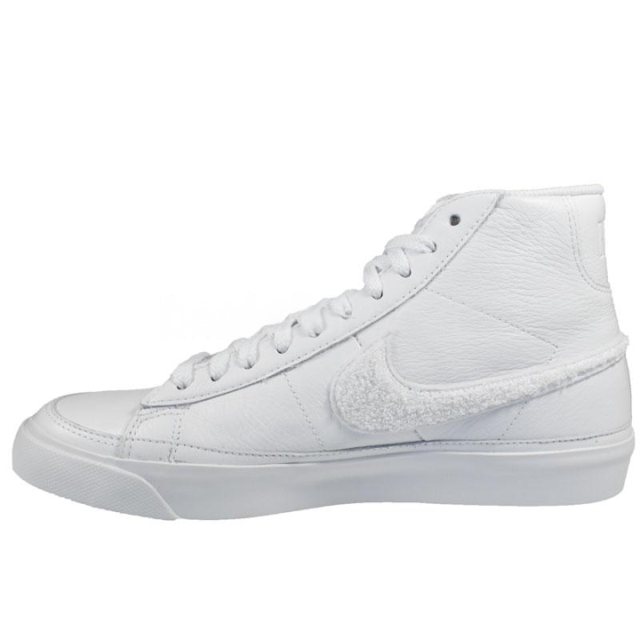 Nike Nike Blazer Mid Slip Resistant Abrasion Resistant Mid top Skateboard Shoes Men's White