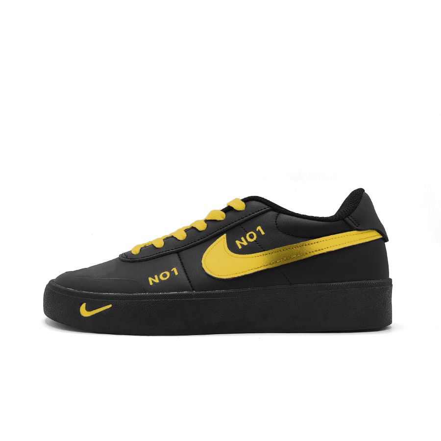 Nike Nike Court Shot Sprint Abrasion Resistant Abrasion Resistant Low top Skateboard Shoes Unisex Black