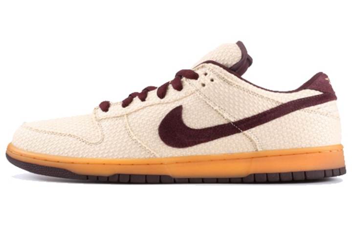 Nike Nike Dunk SB Red Hemp Low top Skateboard Shoes Men's White