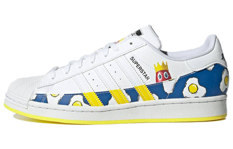 Adidas Originals Superstar Philip Colbert x Superstar Adidas Originals 'Save The Lobster - Fried Eggs'