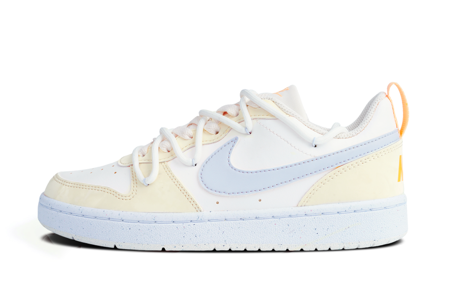 Nike Nike Court Borough Low top Skateboard Shoes GS Yellow Blue