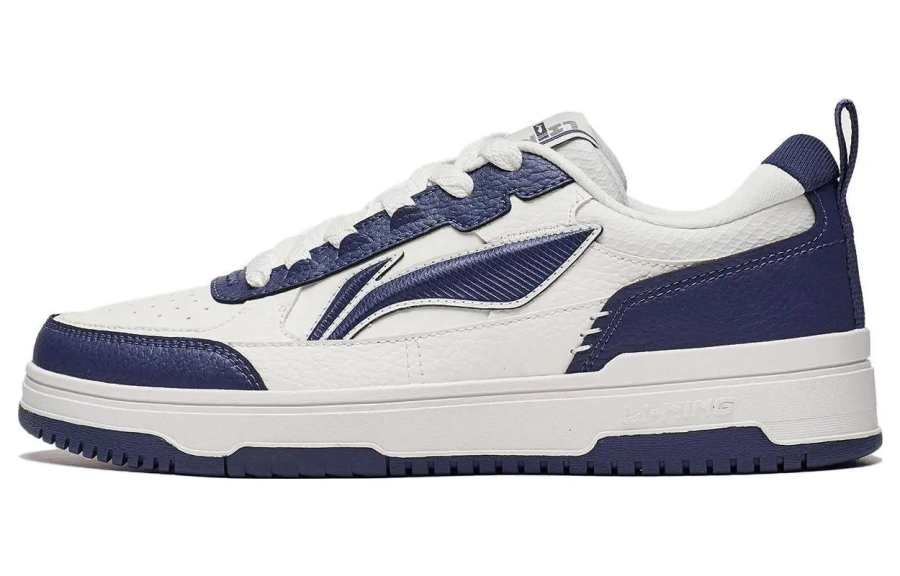 Li-Ning Li Ning Tianji 2.0 Synthetic Leather Comfortable Slip Resistant Abrasion Resistant Low top Skateboard Shoes Men's