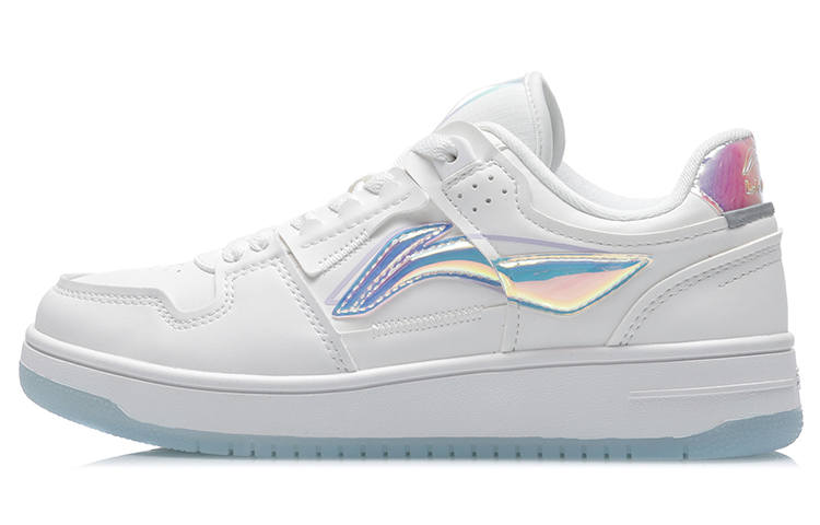 Li-Ning LINING Tian Ji Women's Little White Sneakers - Laser