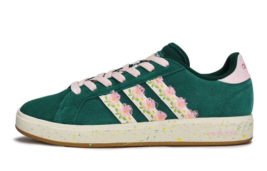 Adidas Adidas Grand Court Base 00s RTHS Cherry Cloud Warm Abrasion Resistant Low top Skateboard Shoes Unisex
