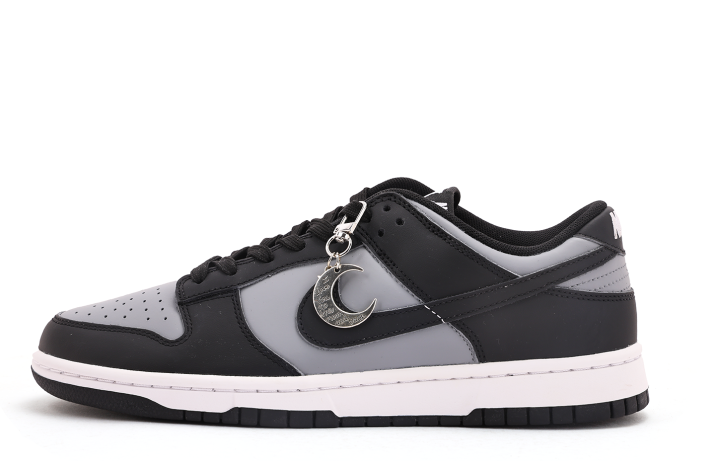 Nike Nike Dunk Coverage Slip Resistant Abrasion Resistant Low top Skateboard Shoes Unisex Black Gray